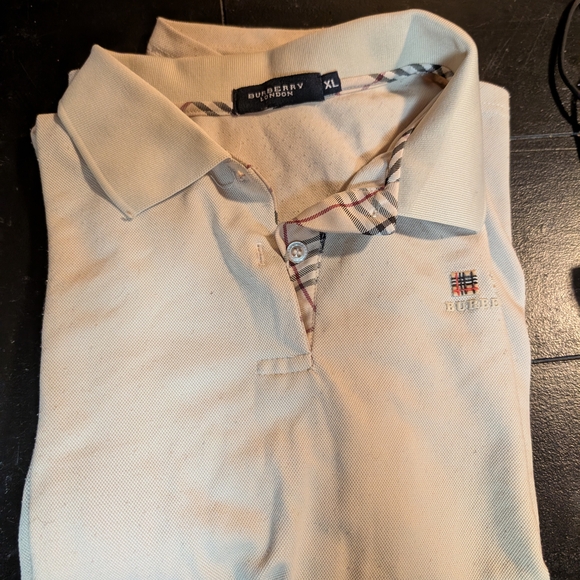 Burberry Light Tan Polo Shirt for Men - Picture 1 of 4